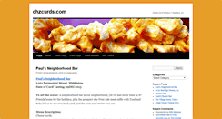 Desktop Screenshot of chzcurds.com